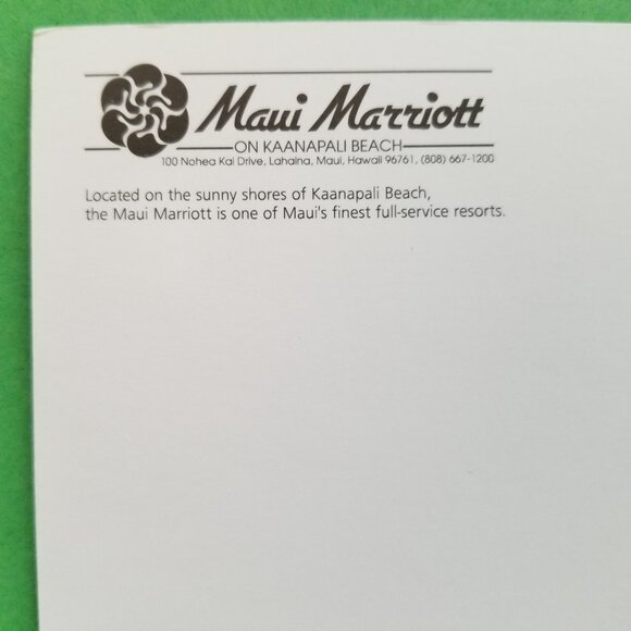 Vintage 2 Blank Postcards from Hawaii and Maui - Picture 5 of 6